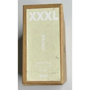 Allbirds NWT Peppercorn (Gray) Trino Brief Underwear XXXL DISCONTINUED